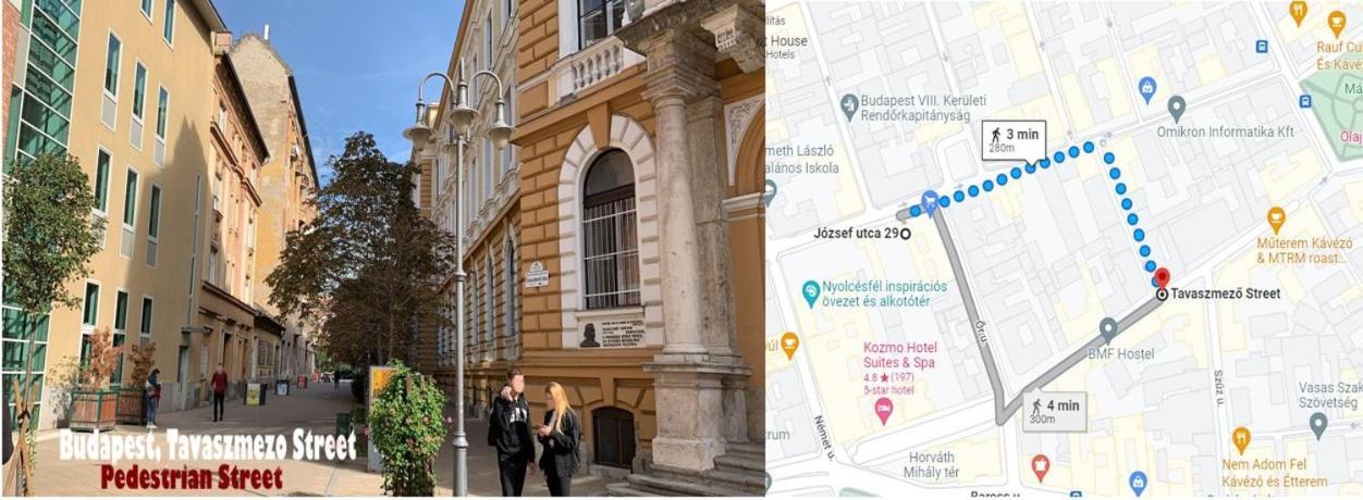 New Blue Danube Apartment With Balcony And Parking Budapest Ngoại thất bức ảnh